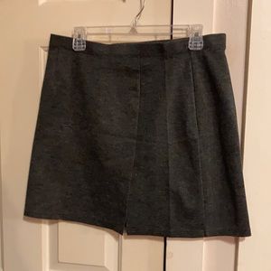 Express world brand gray skirt size L